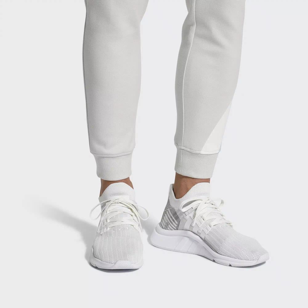 Adidas EQT Support Mid ADV Primeknit Tenis Blancos Para Hombre (MX-62445)